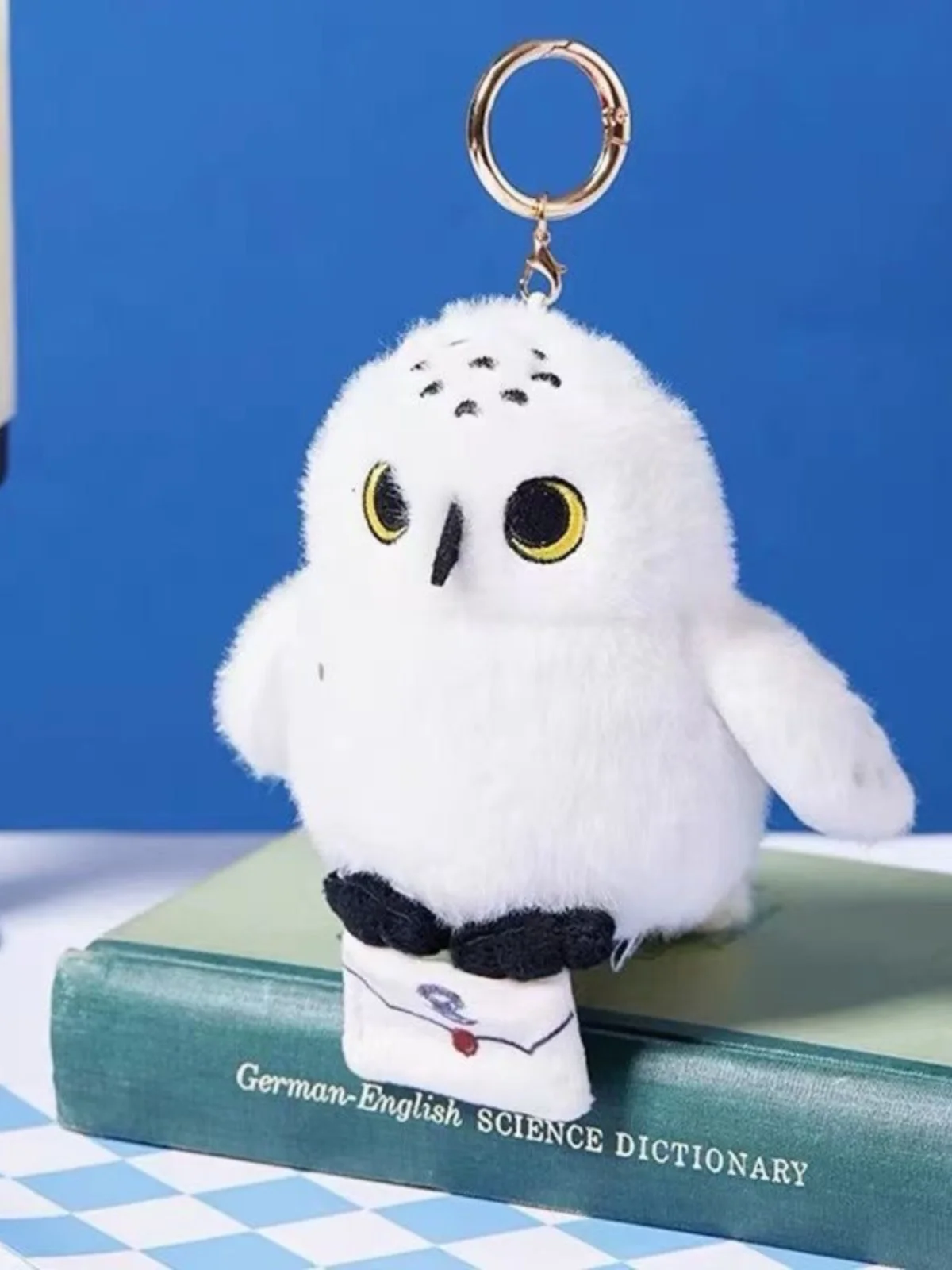 Harry Potter Hedwig Owl Magnetic Keychain Pendant doll Toys Anime Christmas Gifts Kids Accessories Kawaii Prop