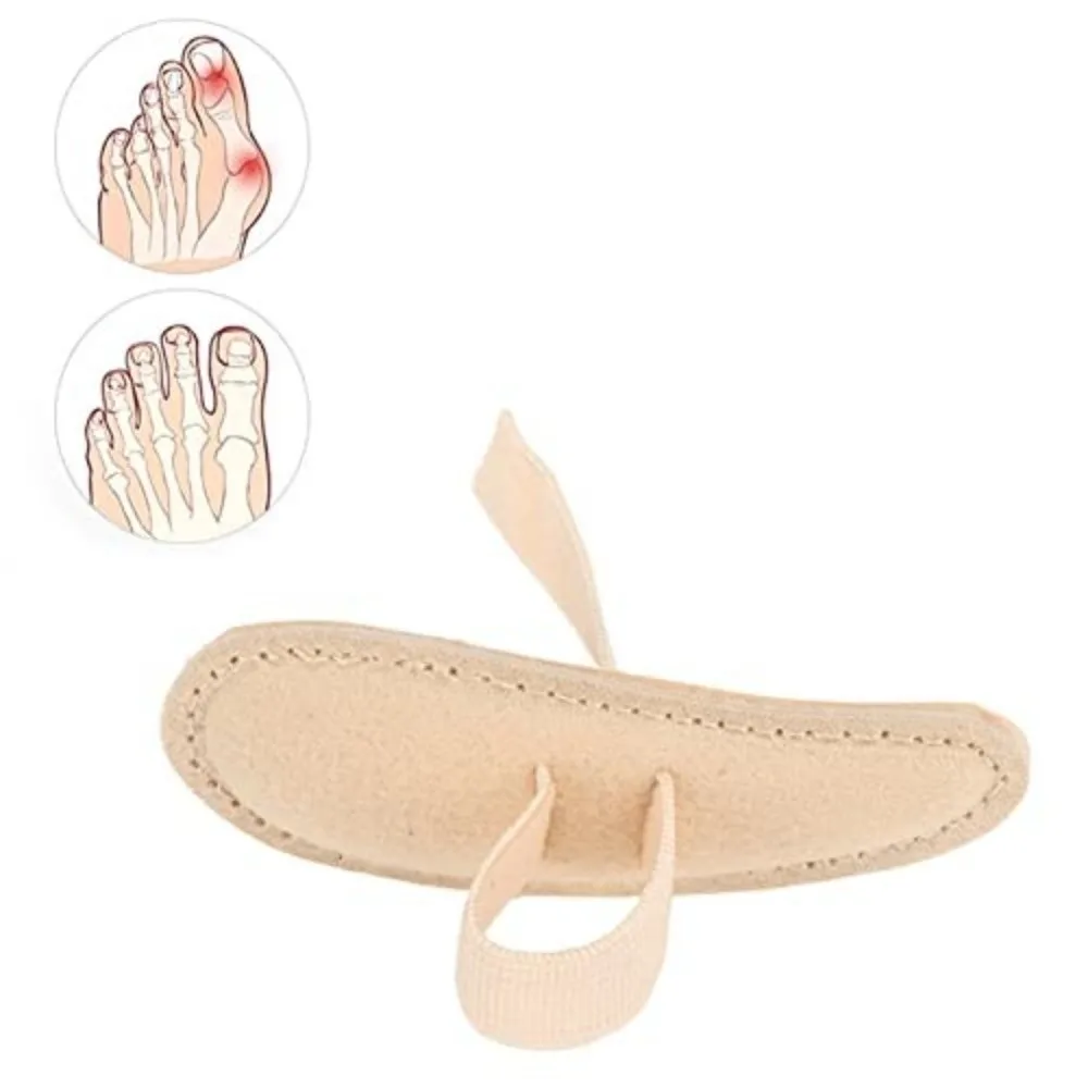 Gentle Adjustable Hammer Toe Cushion Soft Comfortable Fit Toe Buttress Pad Pain Relief Design Toe Correction Pad For Hammer Toe
