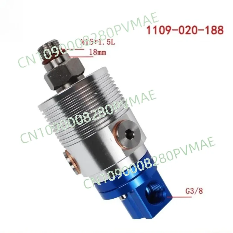 Deep hole drilling machine center outlet 902121188 high speed pneumatic rotary joint