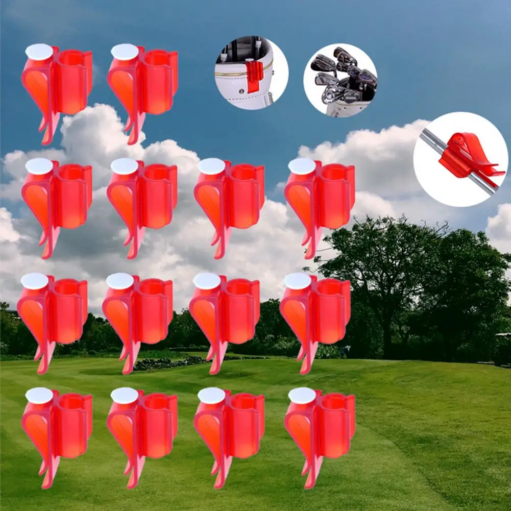 Clubs de Golf fixes en plastique polyvalent sac de Club de Golf Clip accessoires de Golf