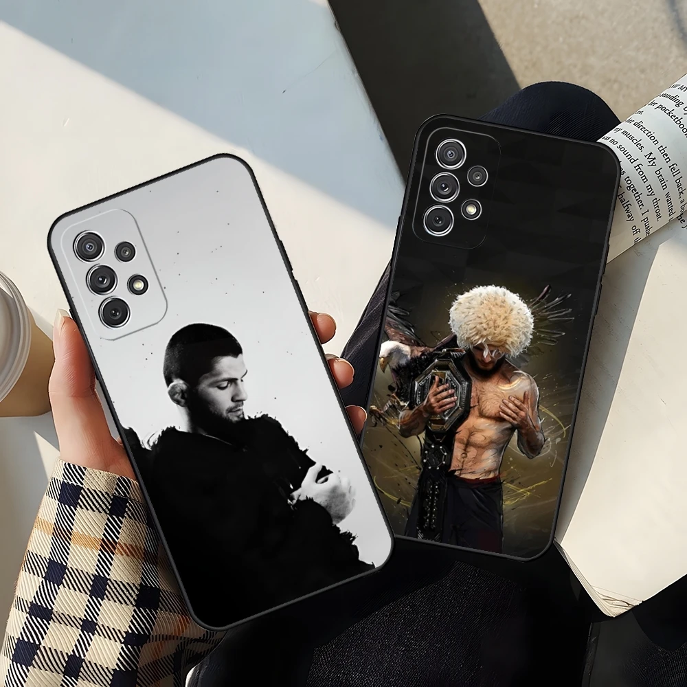 Khabib Nurmagomedov Phone Case for Sumsung Galaxy S24 S23 S22 S21 S20 A24 A34 A54 A53 N20 M54 Fe Plus Ultra Cover