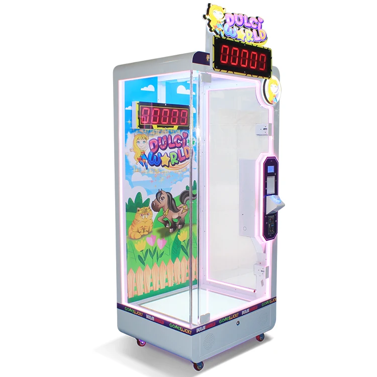 Coin Operated Ten Seconds Challenge Prize Game Machine Commercial Arcade Gift Vending Machine for Indoor Use