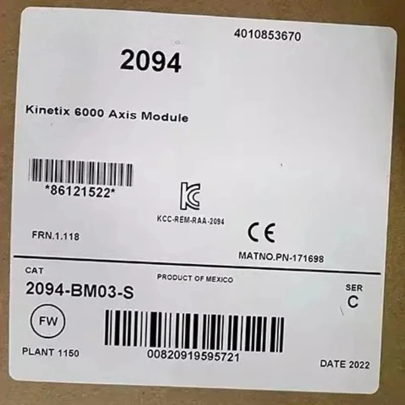 Brand New Orignial 2094-BM03-S Servo Drive In Box Fast Delivery