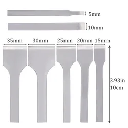 Leather Craft Tools Slot Punches Hole Punches Hand Craft DIY Wallet Photo Card Straight Slot Punch Cutter Tools Straight Pu