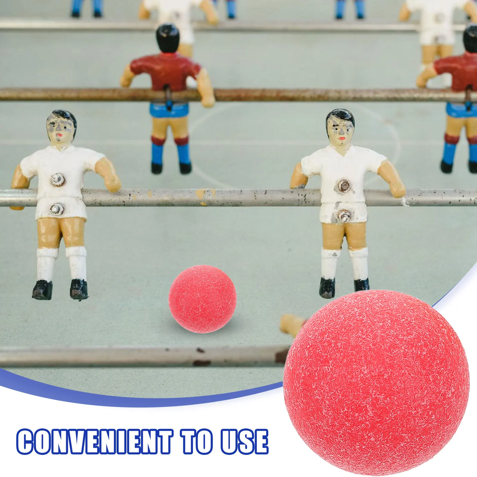 

4 Pcs Foosball Equipment Replace Game Balls Replacements Plastic Table Accessory