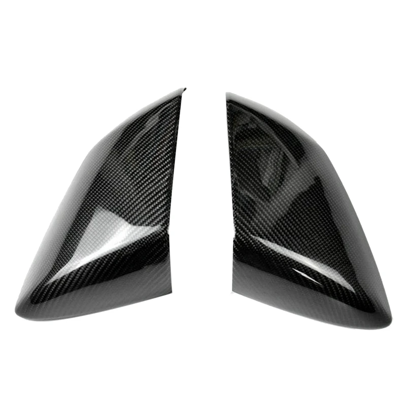 Real Carbon Fiber Mirror Covers Car Side Rearview Wing Mirror Shell Caps For Lamborghini LP550 LP560 LP570 2008-2014 Accessories