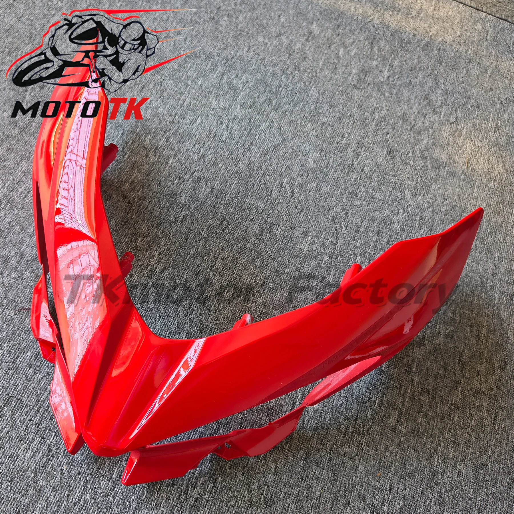 

For Kawasaki Ninja400 2018-2023 Front protector Front headlight cover Headlamp cover Front nose headlight cover High Quality