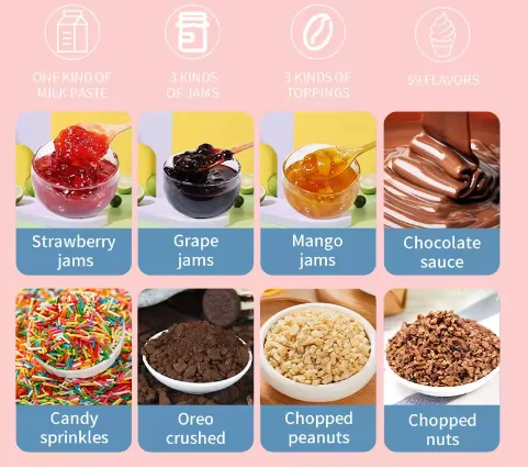 تخصيص سعة كبيرة الطابق الدائمة آلة بيع الآيس كريم الناعمة مصنع التلقائي أسعار الحليب بالجملة الأعمال جاهزة #4