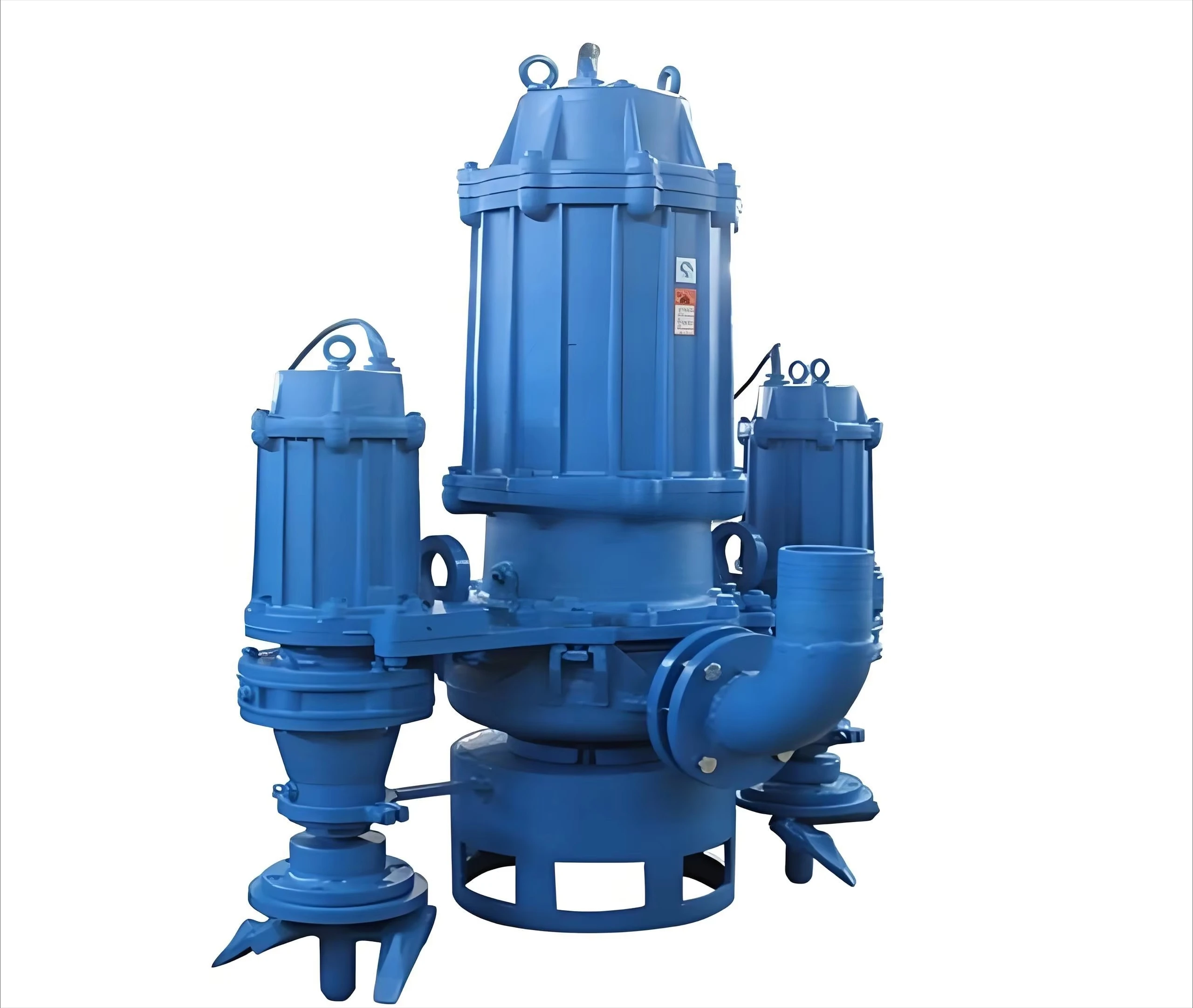 Vertical Water Pump Slurry Sand Suction Submersible Pump Dredging Sewage Pumping Ability Stirring Wheel Side