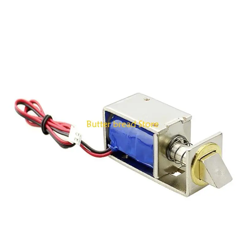 W89C 12V/0.8A ล็อคโซลินอยด์แม่เหล็กไฟฟ้า ความปลอดภัย ติดตั้งง่ายสำหรับตู้