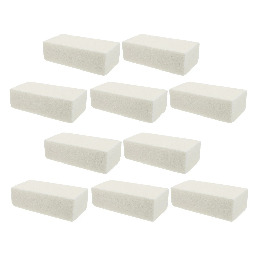 

10pcs High Density Flower Mud Floral Foam Bricks Dry Blocks Arrangement Supplies Fresh Flowers Sponges Water Absorption