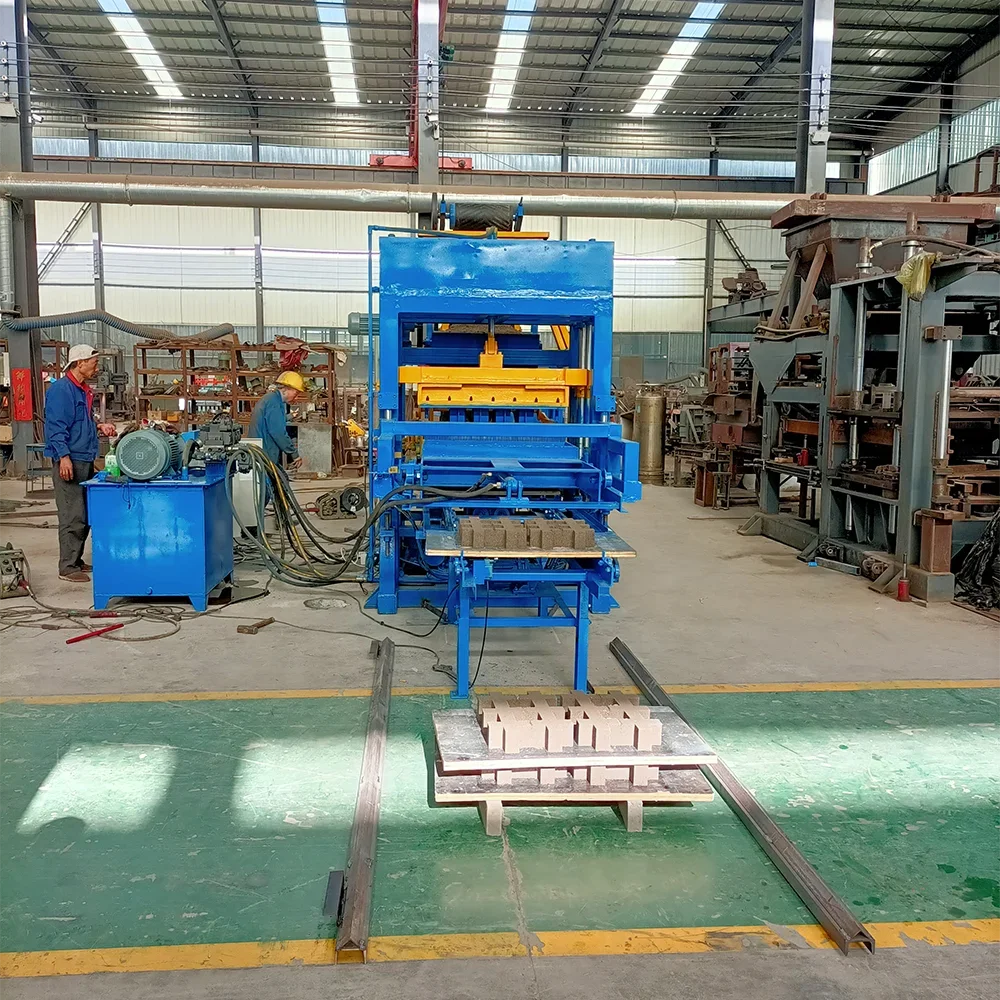 Hollow Block Molding Brick Making Machine Brick Making Machinery Concrete Brick Making Machinery Verified