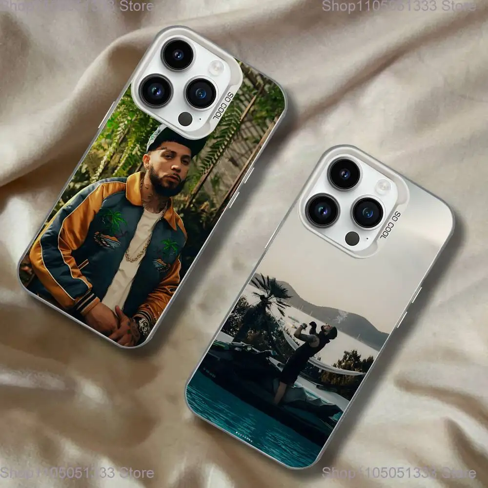 

Jc Reyes Tour 2025 Phone Case For iPhone 16,15,14,13,12,11,Pro,XS,Max,Plus,Mini,SE White Candy Matte Shockproof Cover