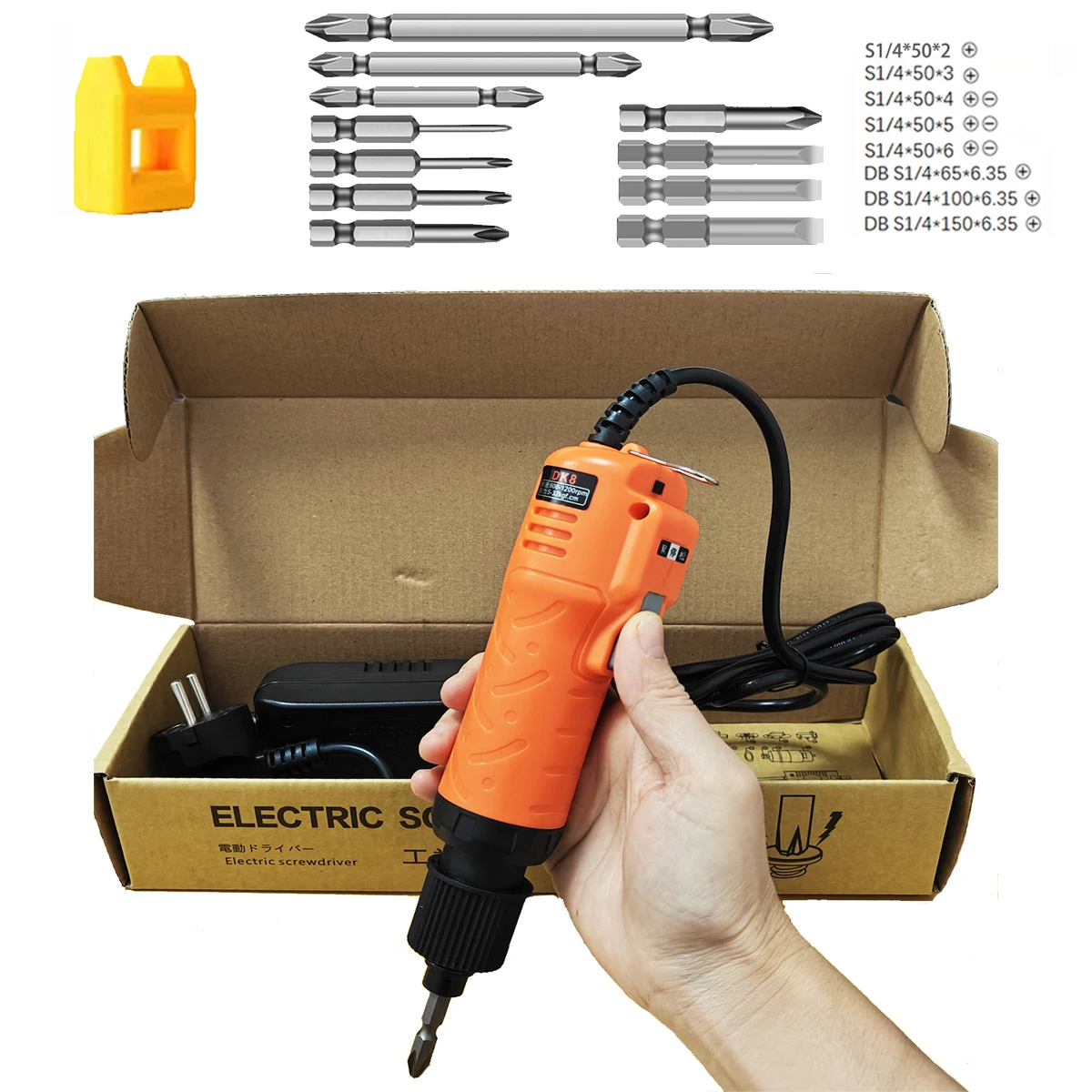 straight-handle-short-electric-screwdriver-small-mini-801-s1-4-screwdriver-220v-straight-tool-for-home-industrial-diy-power-tool