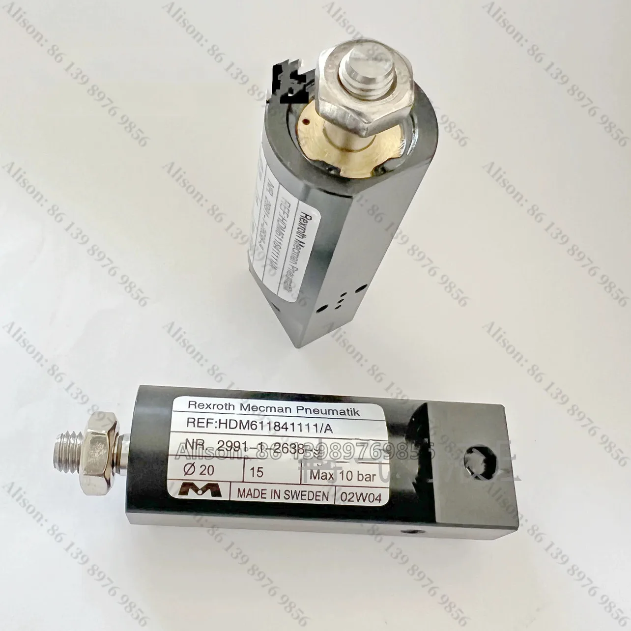 

Пневматический цилиндр REXROTH HDM 611841111/фотосессия 20-15 61.184.1111/A