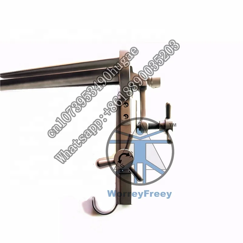 ENT  medical laryngoscope instrument expanding laryngoscope tube