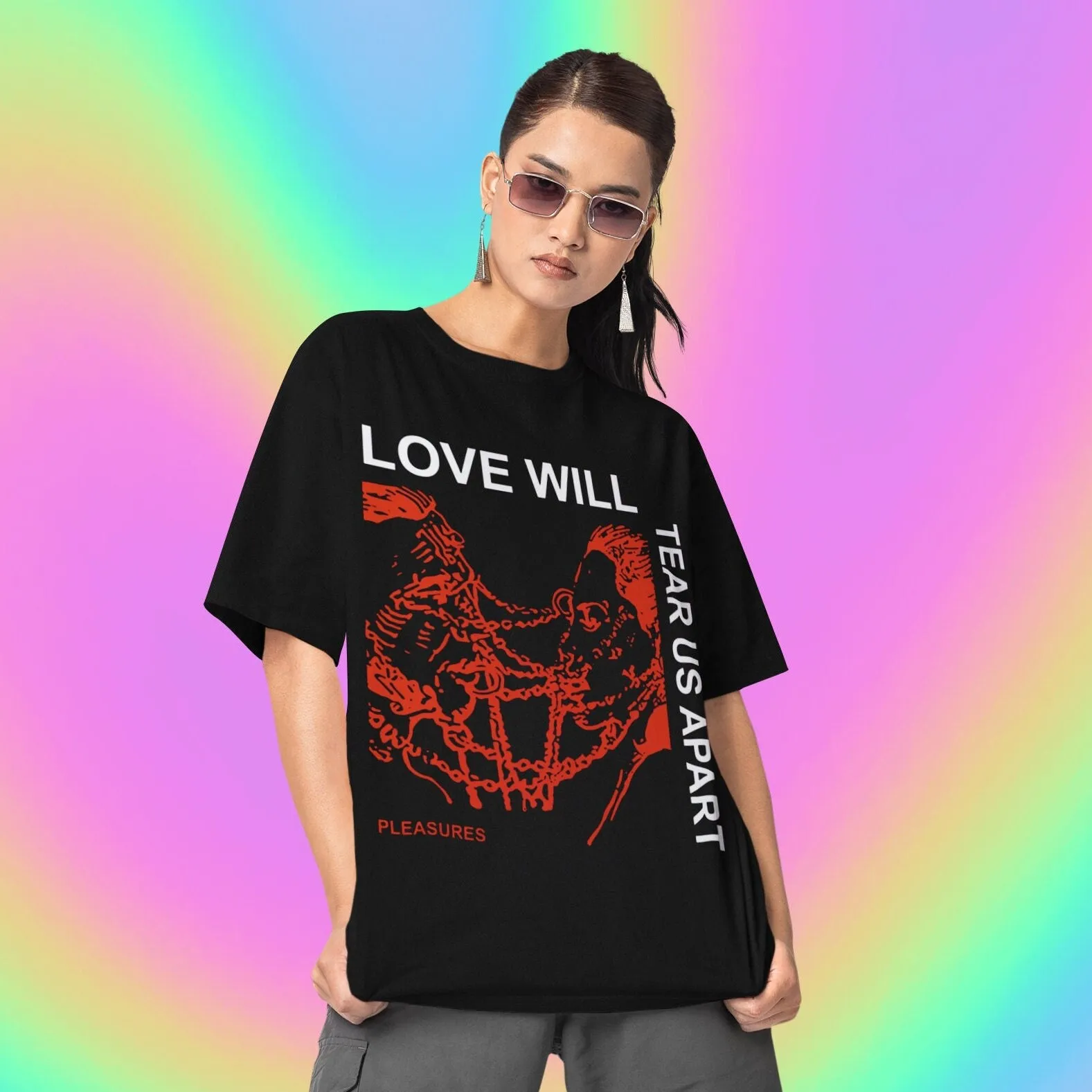 Love Will Tear Us Apart T Shirt aesthetic graphic tees sweaT joy division