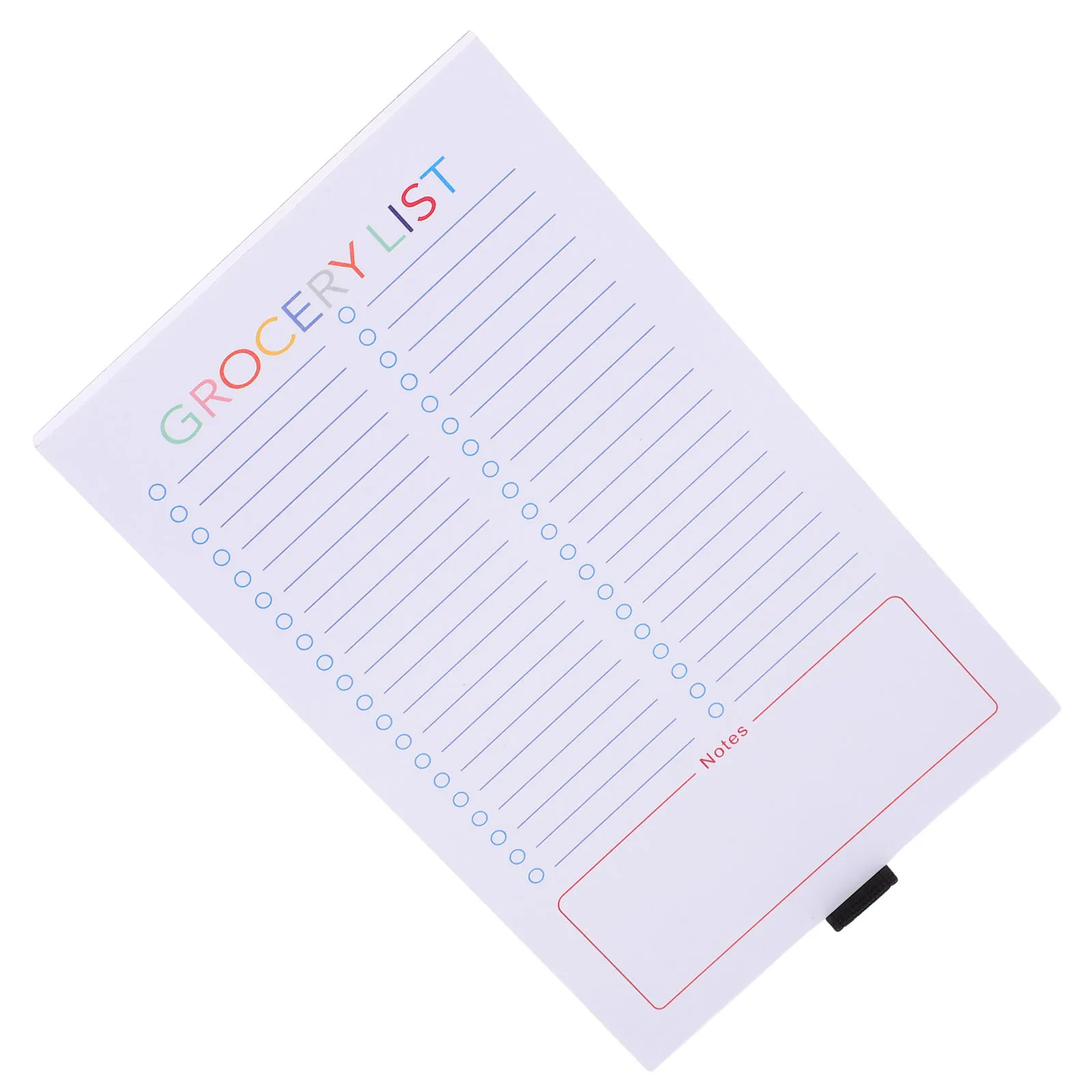 

Magnetic Grocery List Notepad Creative Shopping Planner Weekly Plans Tearable Design Bright Printing Portable Grocery List Pads
