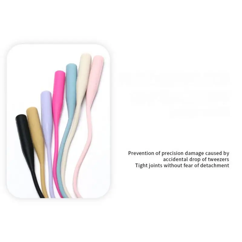 Produits d'extension de cils en silicone, Wstring de proximité de rédivision, durable et durable, aide à la croissance des cils en plusieurs couleurs