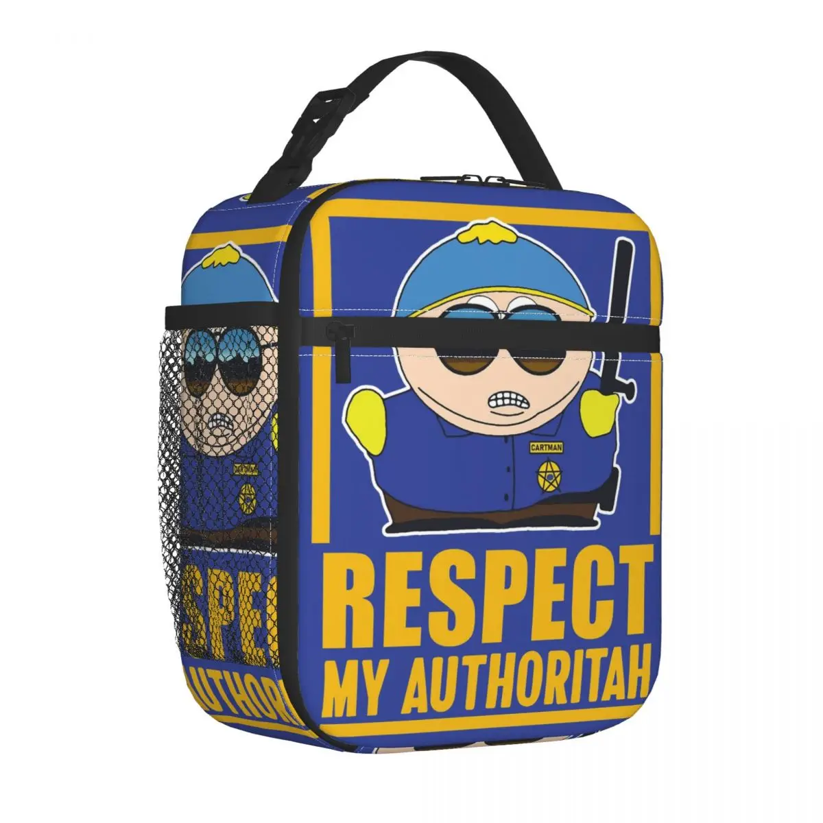 Souths Parks Cartoon Insulated Lunch Bag High Capacity Cartman Lunch Container Thermal Bag Lunch Box Tote Beach Travel Men Women