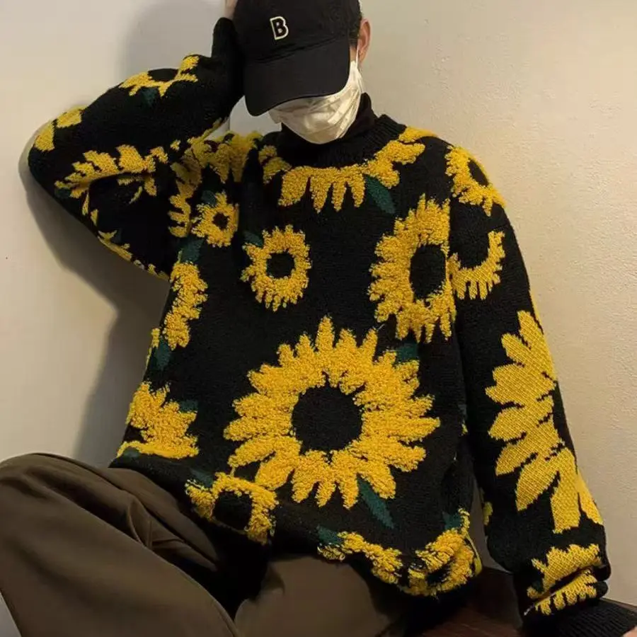 كنزة محبوكة فضفاضة عصرية مبطنة بالصوف للنساء، طبقة أساسية، موديل جديد للخريف والشتاء، مريحة وعملية من ألياف البوليستر