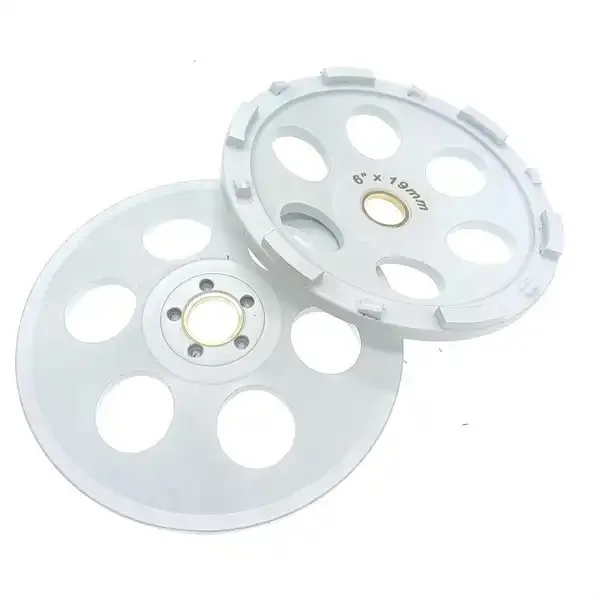 NCCTEC 6\'\' 7\'\' Diamond PCD Grinding Cup Wheel 150 180mm PCD Grind Tool Discs for Removing Epoxy Arbor Hole 19mm 22.23mm M14