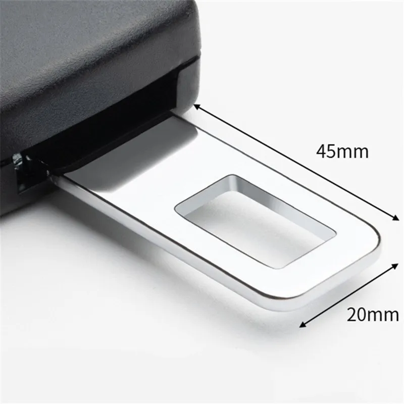

Seatbelt Clip Insert Socket Extender Adapter - Automotive Accessory 1/2pcs Universal Car Safety Belt Extension Buckle