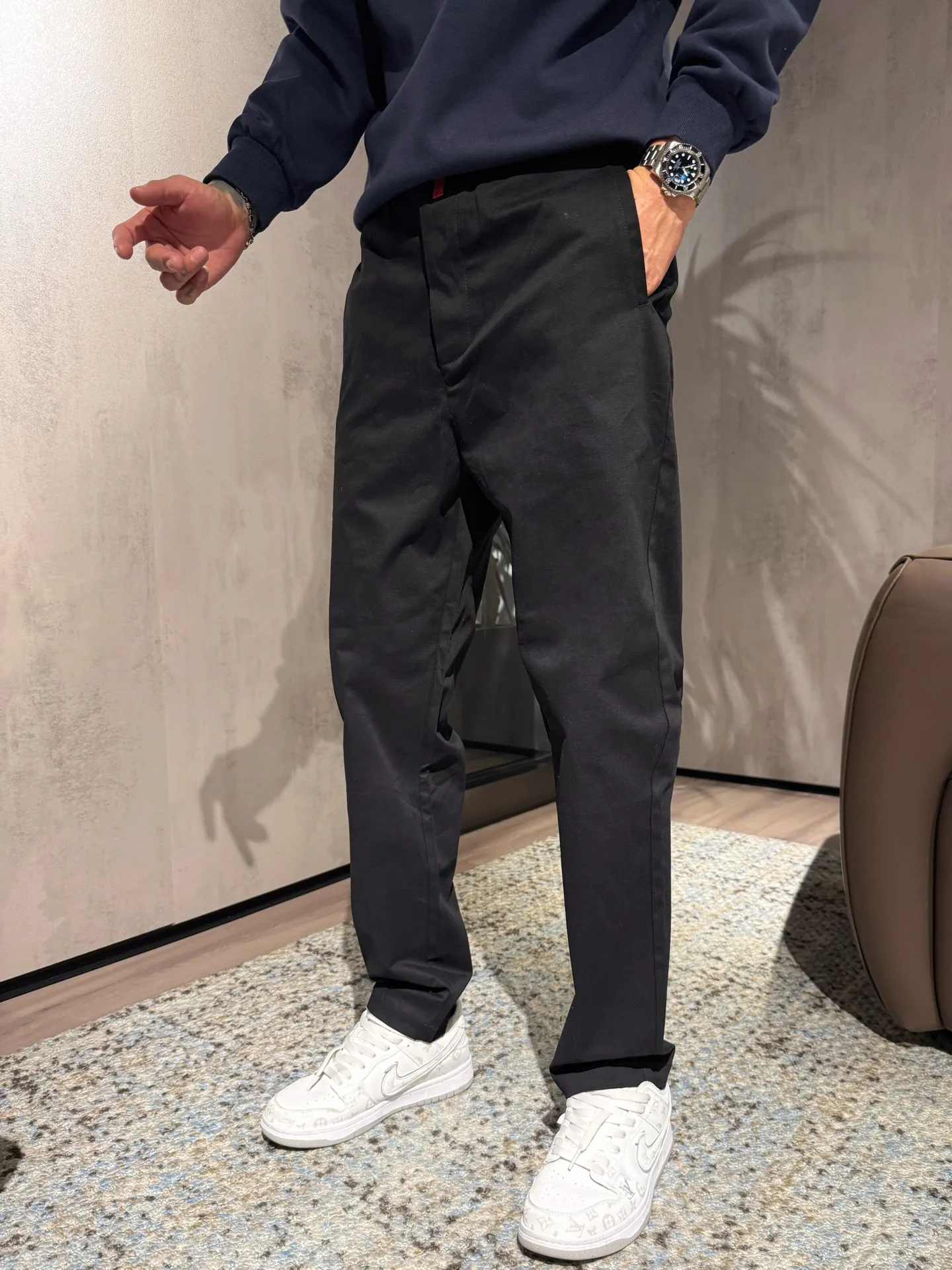 Kiton Old Money Men's Urban Style Casual Pants