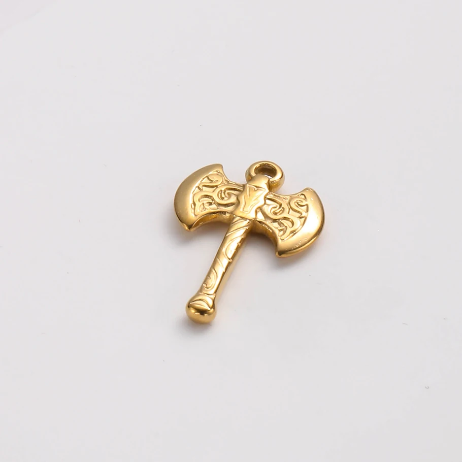 8Pcs Stainless Steel Cute Punk Tool Wrench Axe Pendant For Bracelet Jewelry Making Punk Sword Cross Hammer Charms Wholesale Bulk