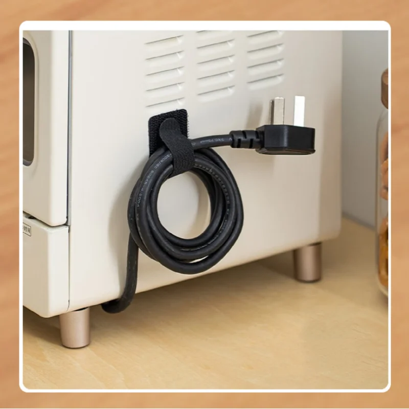 10pcs Self Adhesive Cable Organizer, Table/Wall Adhesive Cable Fixed Clip, Power Cable Tie Network Cable Routing Holder