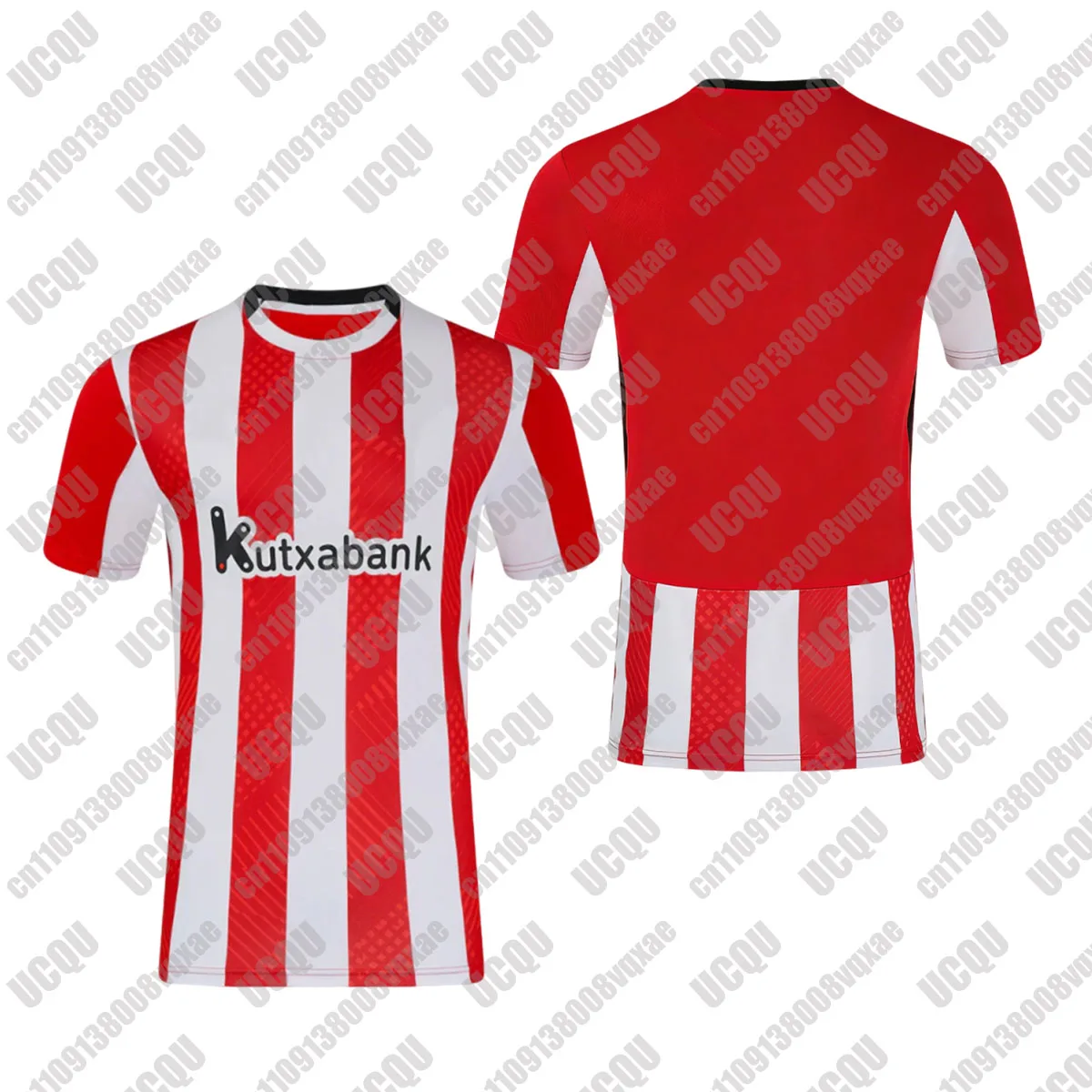 

Новая футбольная форма 2026 года: красно-белая полосатая дышащая футболка для тренировок, для мужчин и болельщиков