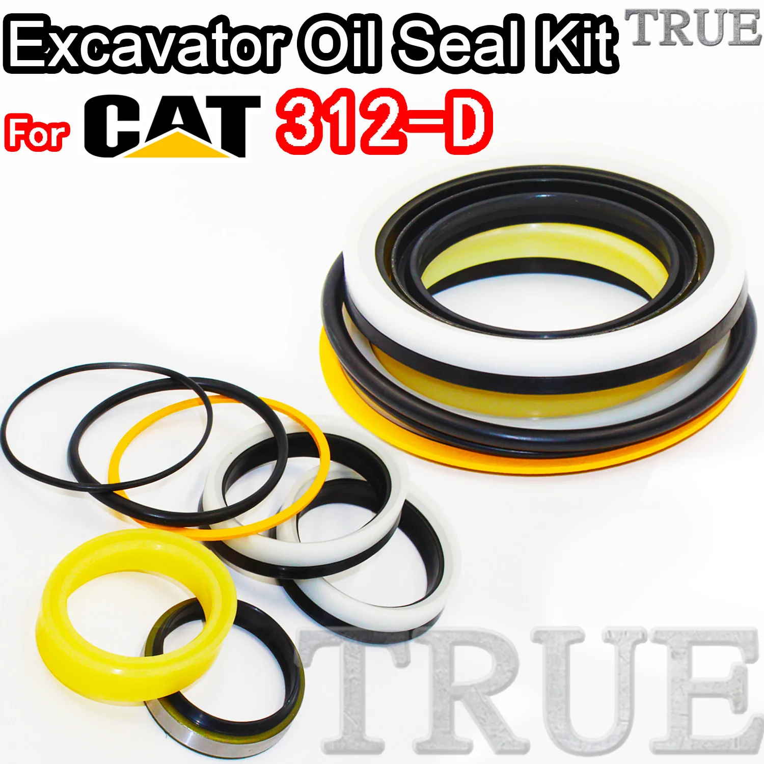 For 312-D Caterpillar Oil Seal Excavator Repair Kit 312 D Orginal Quality Track Spovel Hammer Construction Tool Set Pack Heavy