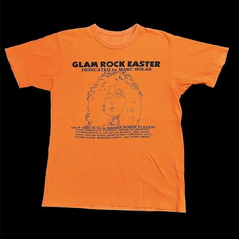 Vtg T rex Marc Bolan Live In Japan 72 Glam Rock Easter Rare Memorable 90s shirt