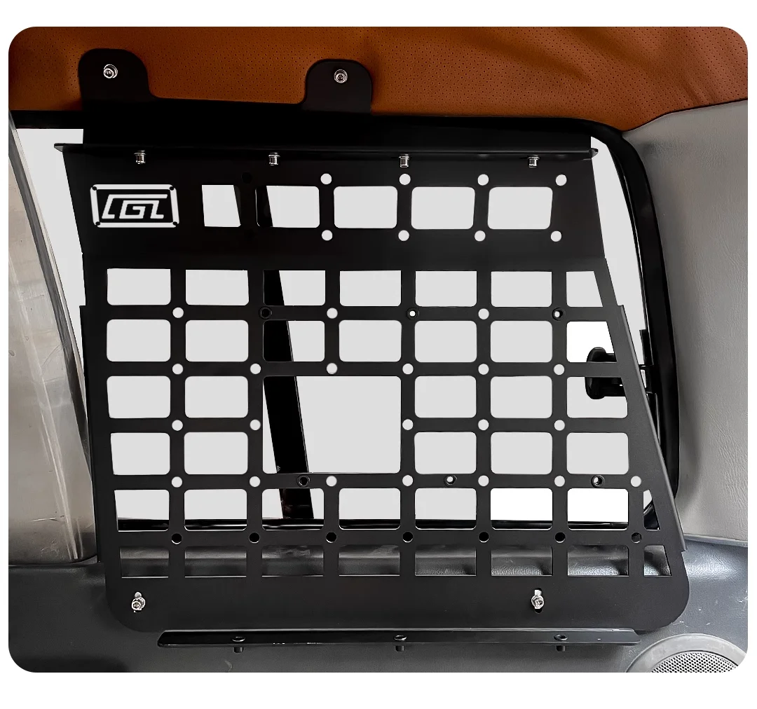 Fit for Toyota Land Cruiser 80 Series LC80 1990-1997 Side Window Modular Panel Rear Trunk Cargo Storage Debris Racks