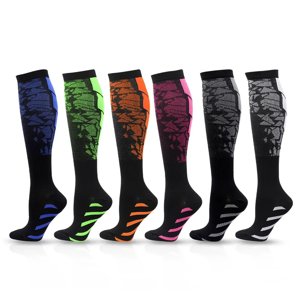 

58 Men's Compression Socks Running Training Fitness Cycling Outdoor Sports Socks Elastic Prevention Of Varicocele Anti Fatigue