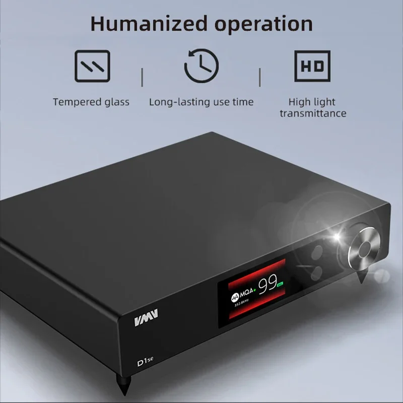 SMSL VMV D1se ЦАП ES9311 Декодирование Высококачественный аудиодекодер Полный MQA DSD512 768 кГц 32 бит XMOS Bluetooth5.0 USB Оптический коаксиальный RCA
