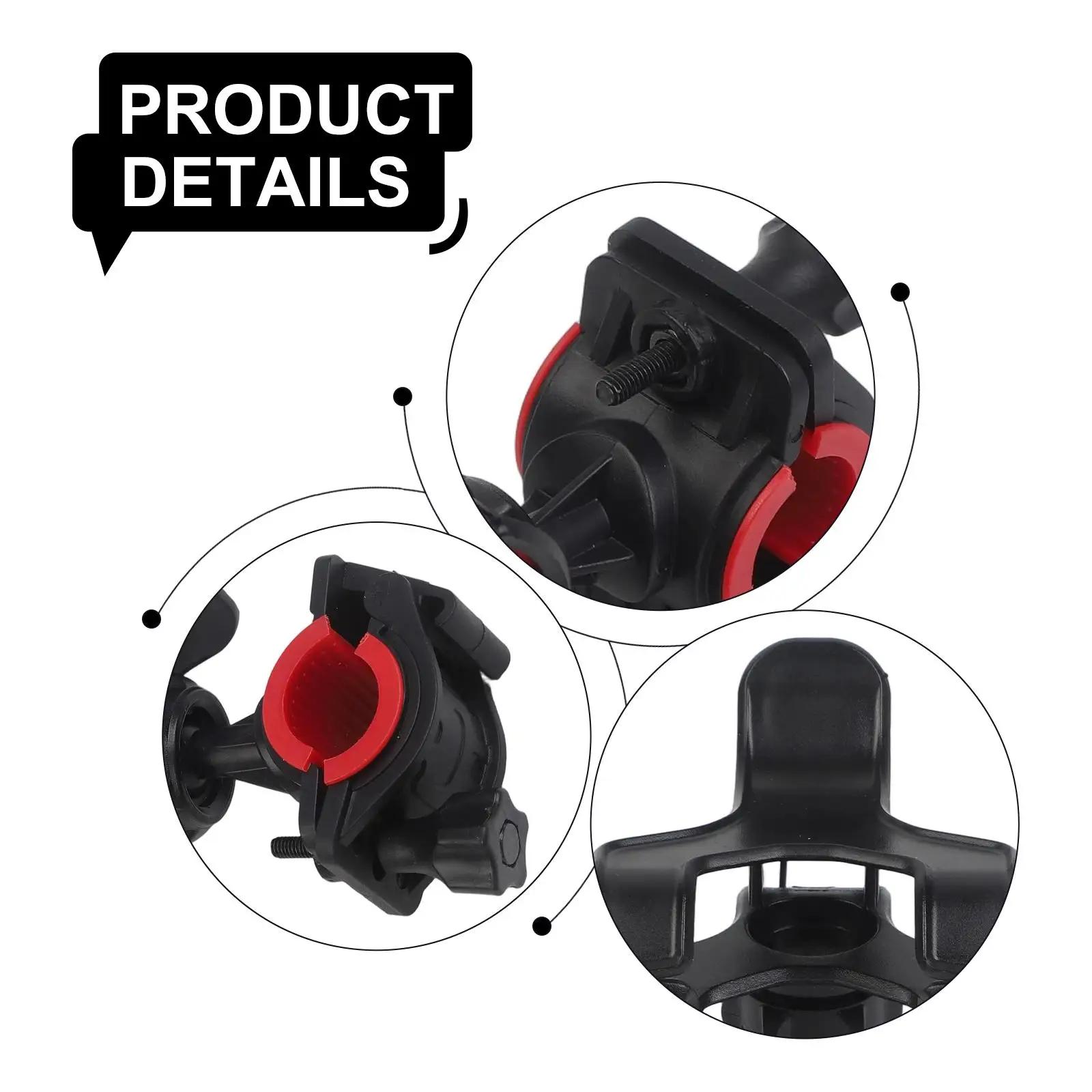 Uni-versal Microphone Mic Stand Bicycles Motor Bike Phone Holder For Phones Bicycles Phone Holder Mobile Phone Accessories