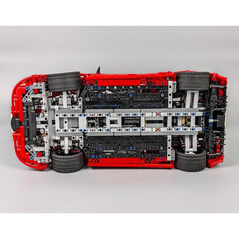 MOC-212737 красный новый F430 суперкар гоночный строительный блок модель 2987 PartsMOC креативный мальчик детский день рождения строительные блоки игрушка в подарок