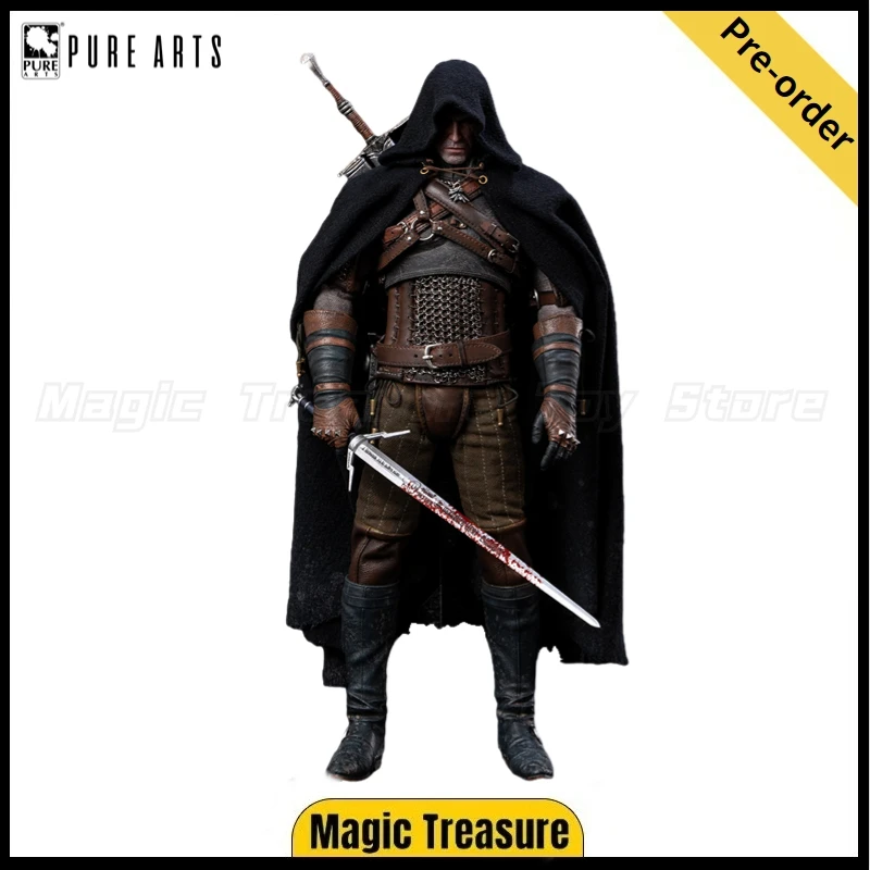 

【Предпродажа】Оригинальная фигурка PURE ARTS Wild Hunt Geralt of Rivia в масштабе 1/6, игрушка в подарок