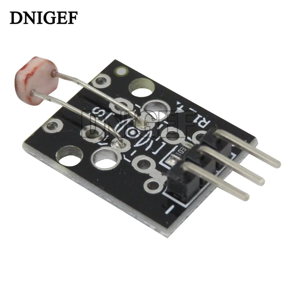 10PCS KY-018 3pin Optical Sensitive Resistance Light Detection Photosensitive Sensor Module for Arduino DIY Kit KY018