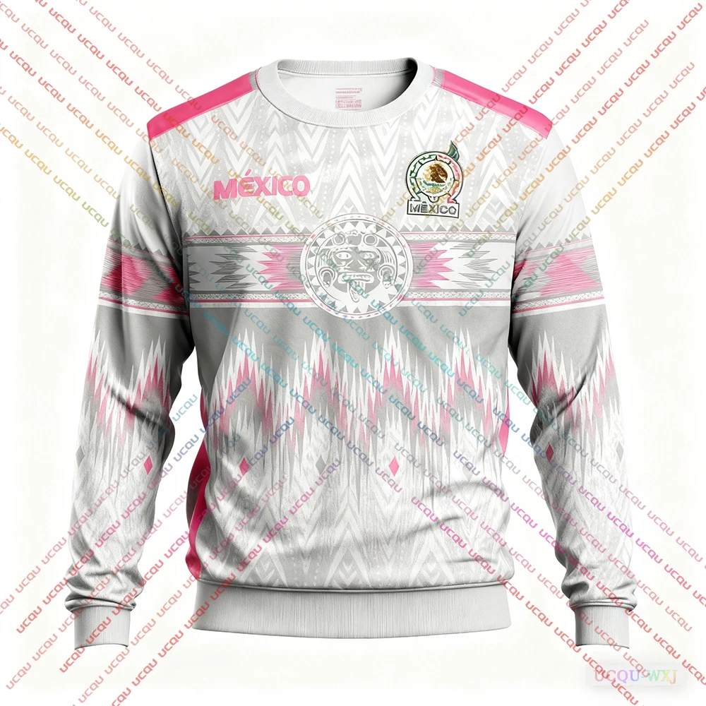 

Autumn Mexico Football Jersey Sports Sweatshirt Clothing Outdoor Sports Kit Exclusive For Children's And Adults' Same Style