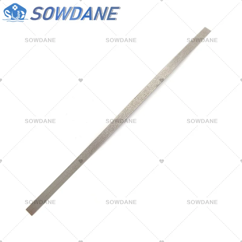 Dental Metal Polishing Stick Strip with Single Side of Diamond Sanding Surface (6mm /4mm Width for selection) Teeth Whitening