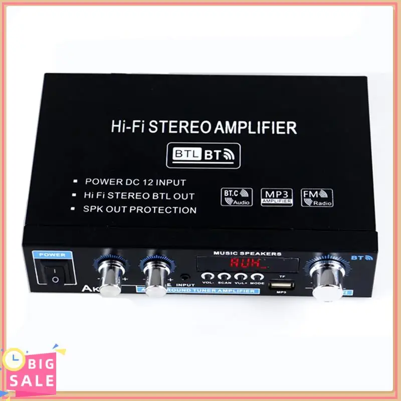 

Better-AK35 Digital Power Amplifier 2-Channel Power Amplifier Power Amplifier General Car Accessories Supplies EU Plug