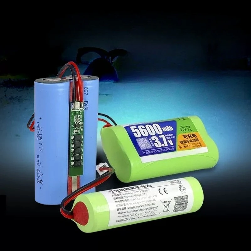 Durable 3.7V 18650 Li‑ion Battery Replacement For Flashlight Mining Lamp Rechargeable Desk Light Spare Component
