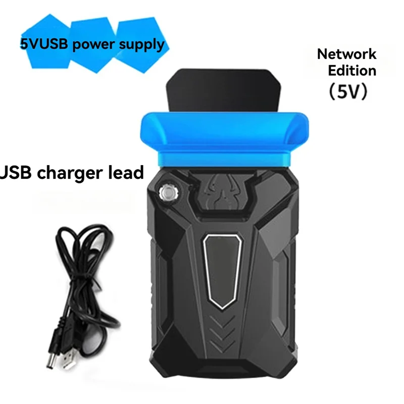 

AED6-вакуумный портативный охладитель для ноутбука, охлаждающий вентилятор с выдувом воздуха, USB-кулер для 15,6, 17-дюймового ноутбука, регулируемая скорость