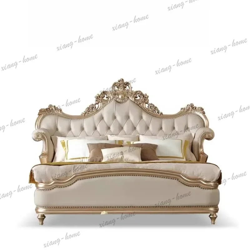 LJY Storage Drawers Double Bed Accessories Adults Bedding Luxury Bed Frames Headboards Bedroom Muebles Para Hogar Home Furniture