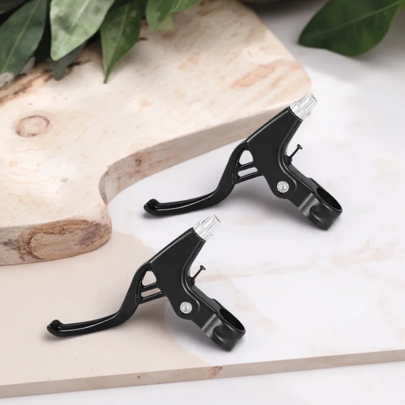 

1Pair Strong Metal Bike Brake Levers Clutch Hand Lever Long Lasting Safety Accessories Bike Brake Lever Braking Part