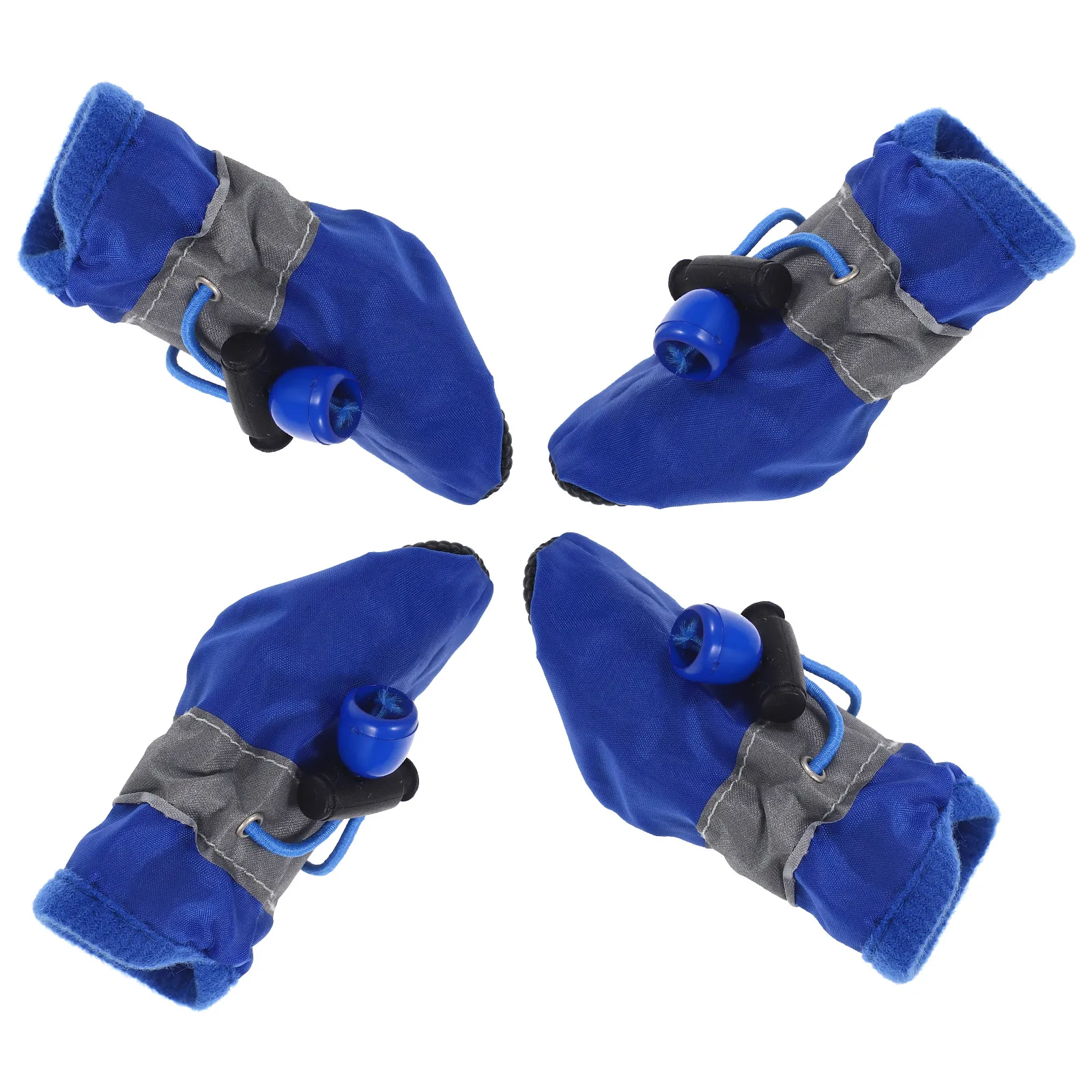 

4 pcs Dog Waterproof Boots Paw Protectors for Dogs Puppy Rain Cute Sport Shoes Soft Materials AntiSlip Soles Pet Supplies Dog
