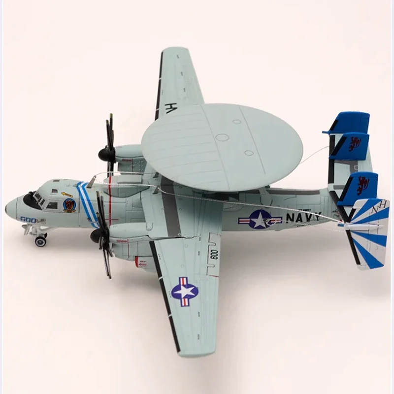 Diecast 1:144 Scale E-2D early warning aircraft VAW-121 blue CVN68 Alloy Finished Simulation Model Souvenir Gifts For Adult Boy