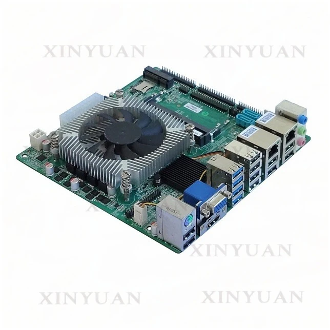 With serial firewall main board ELSKY H310 12 * RS232 ATX dual Gigabit network interface card QM3200 bare metal